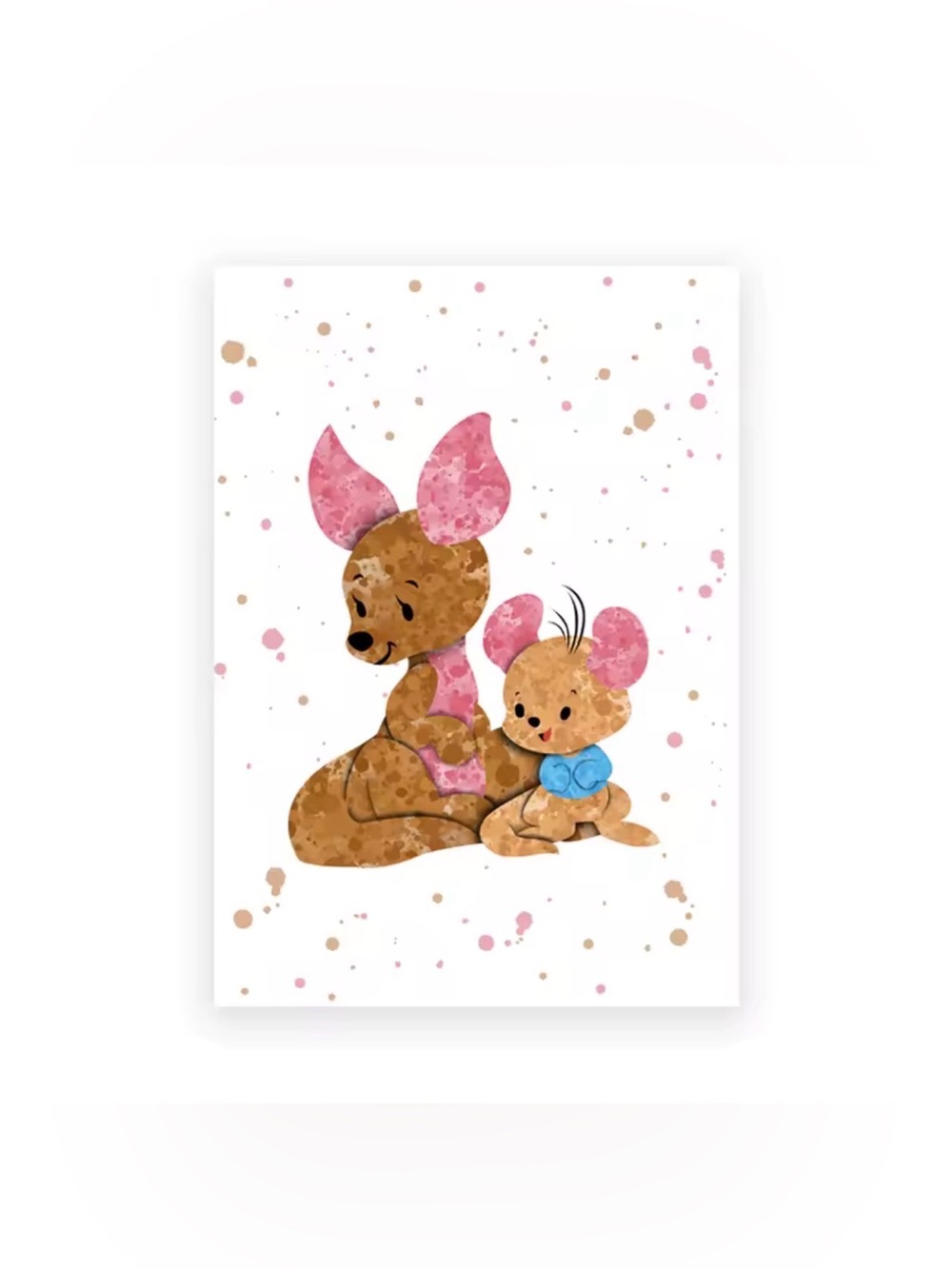 Kanga & Roo Print